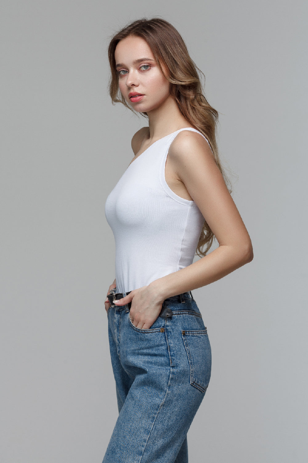 Бавовняне боді на одне плече Z19318/3 Scorpio