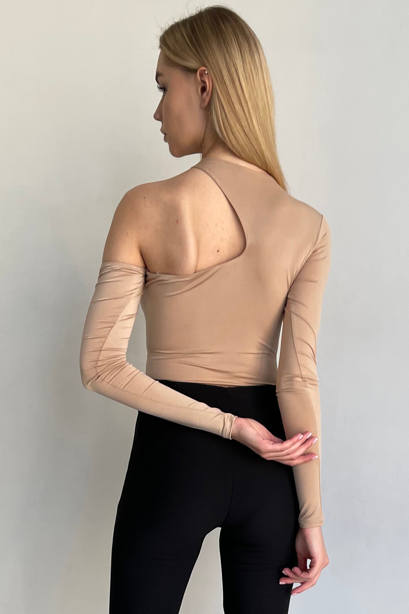 Боди из микронейлона AW22626/1 Model B beige