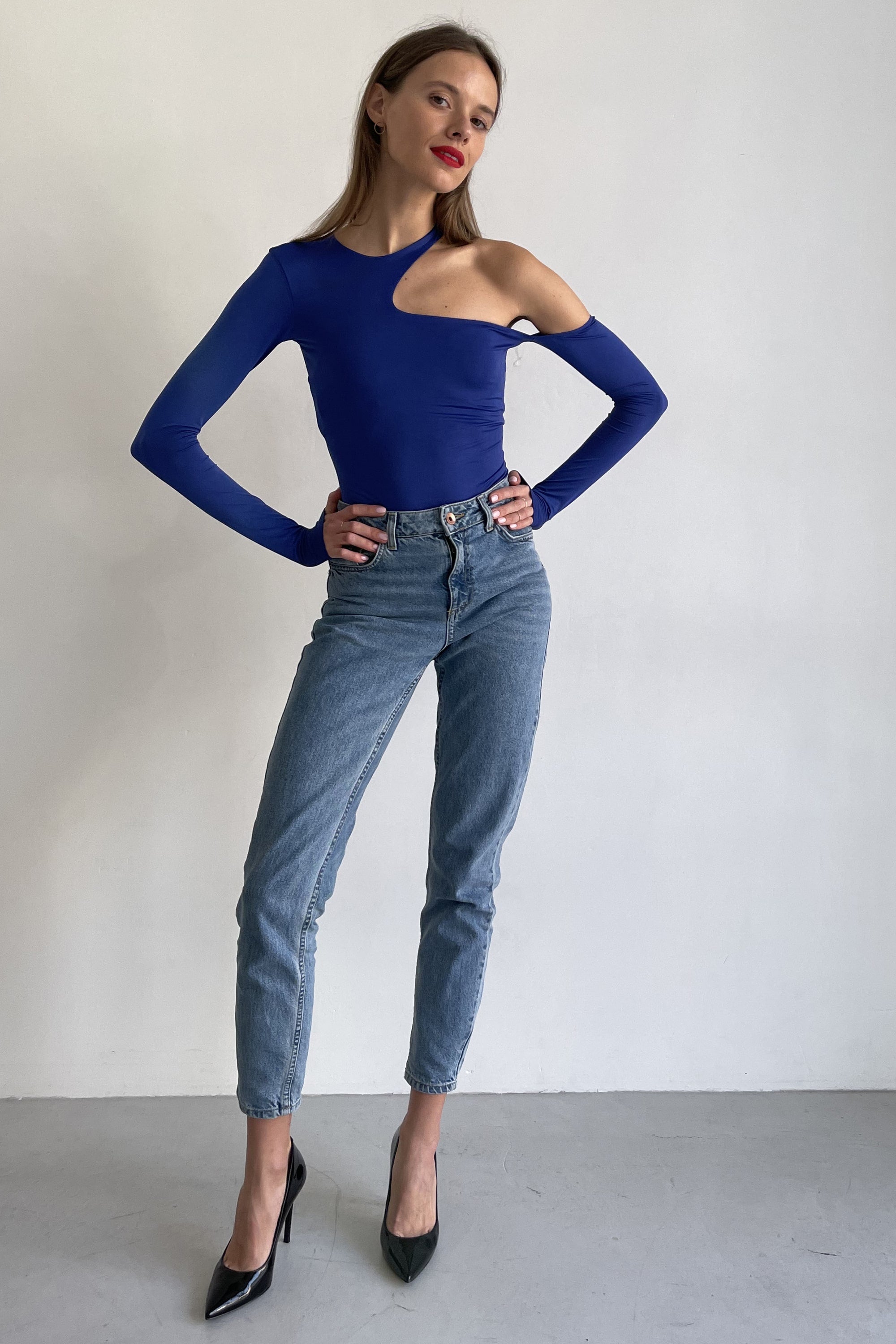 Боди из микронейлона AW22626/11 Model B blue