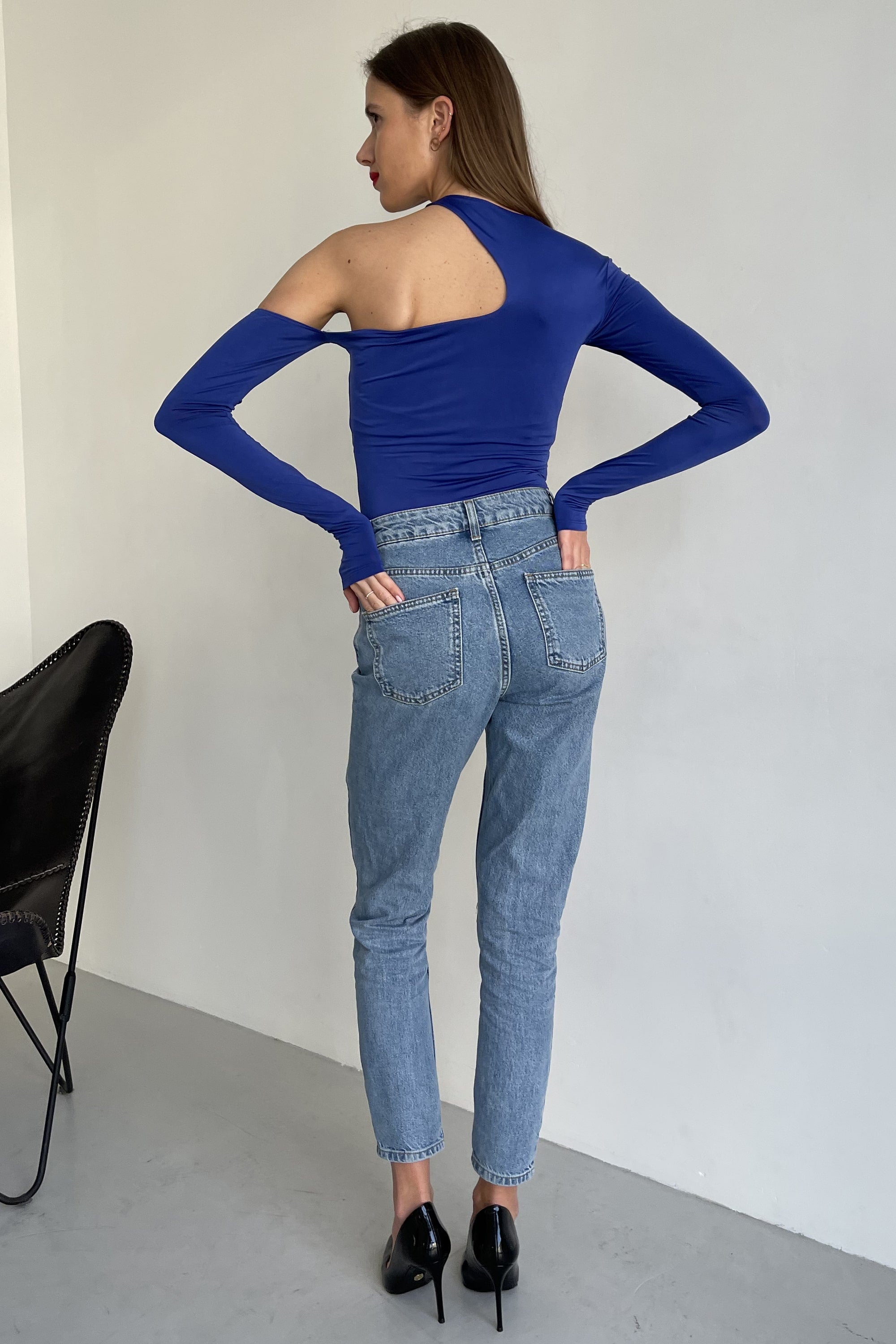 Боди из микронейлона AW22626/11 Model B blue