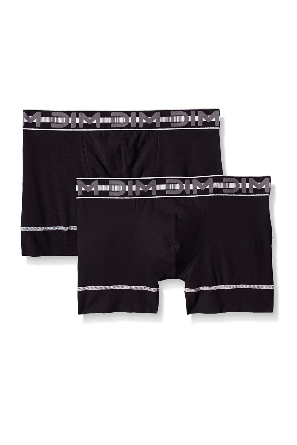 Чоловічі труси шорти з бавовни D02CS (2 шт.) Black