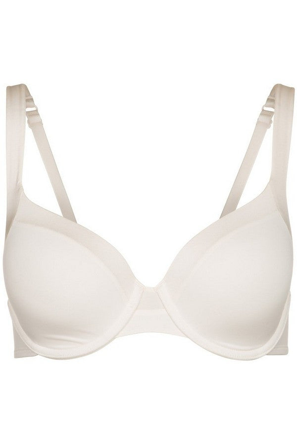 Формованный гладкий бюстгальтер 4D63 Generous Invisible white