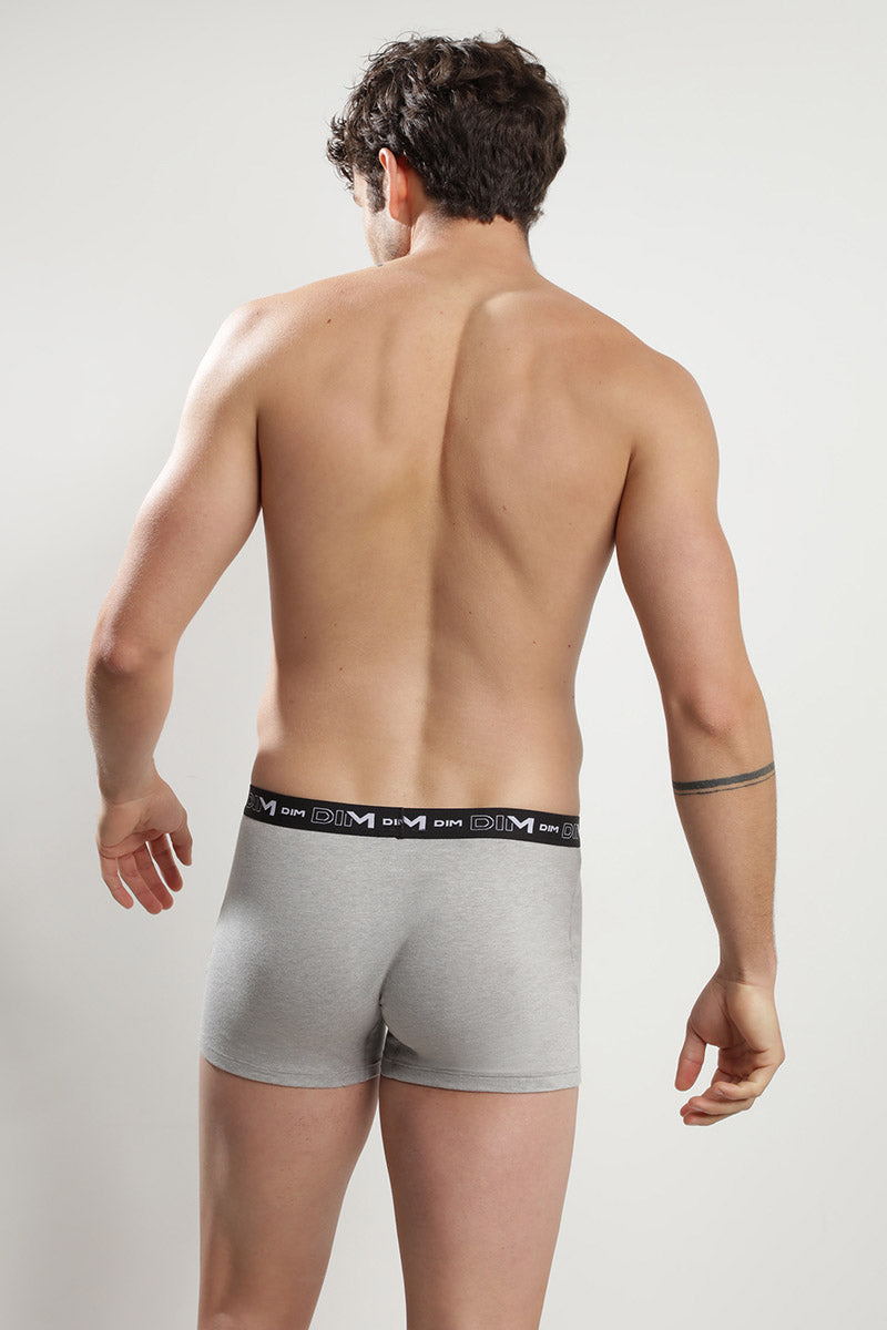 Мужские трусы шорты 6596 (3 шт.) gris/marron/bleu