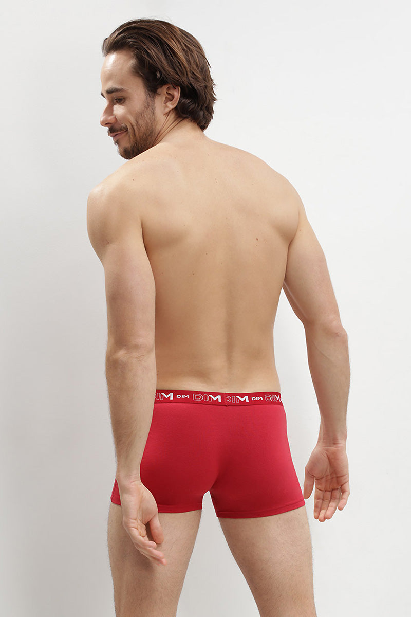 Мужские трусы шорты 6596 MPK (3 шт.) bleu/rouge/acier