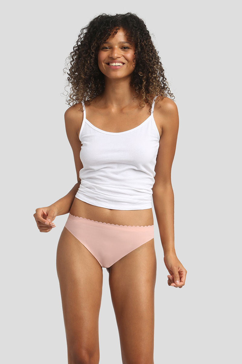 Бесшовные стринги D05DS Body Touch (2 шт.) beige/rose