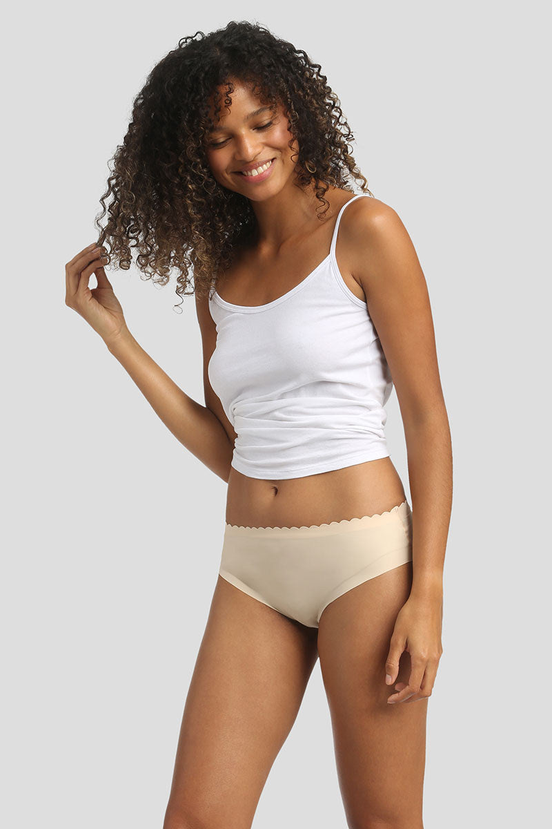 Бесшовные трусики D05DT Body Touch (2 шт.) beige/rose