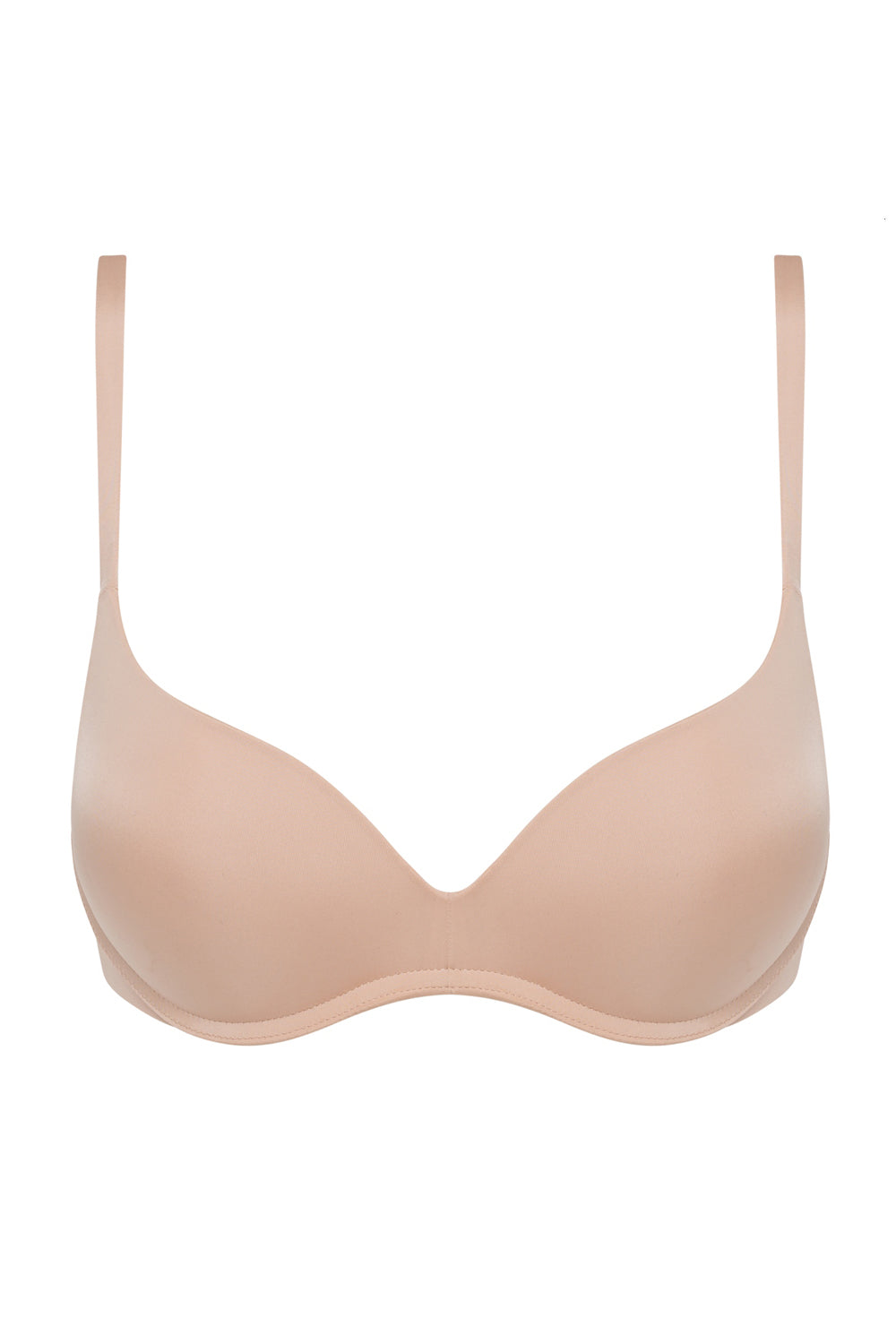 Бесшовный бюстгальтер push-up D07HE InvisiFree skin new