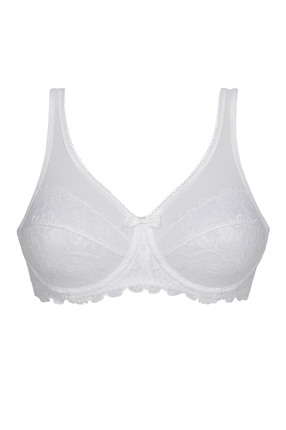 Кружевной бюстгальтер D08H4 Generous Essentiel blanc