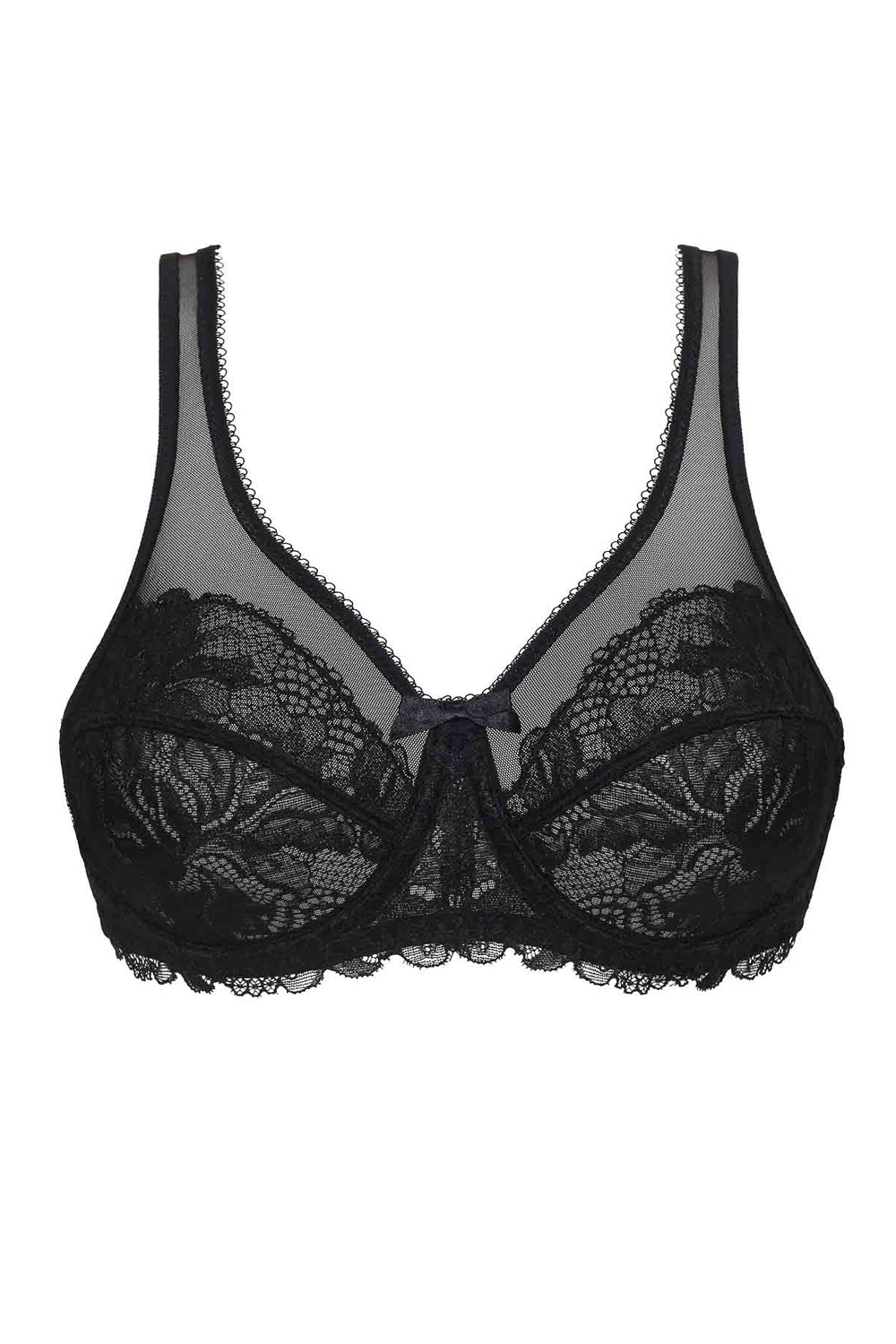 Кружевной бюстгальтер D08H4 Generous Essentiel noir