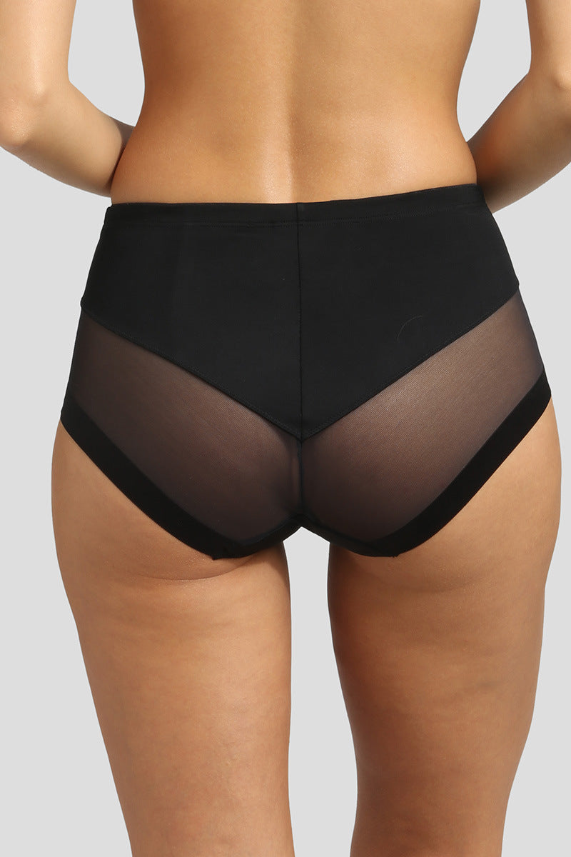 Трусики сліпи з мікросіткою D09A1 Genrous noir