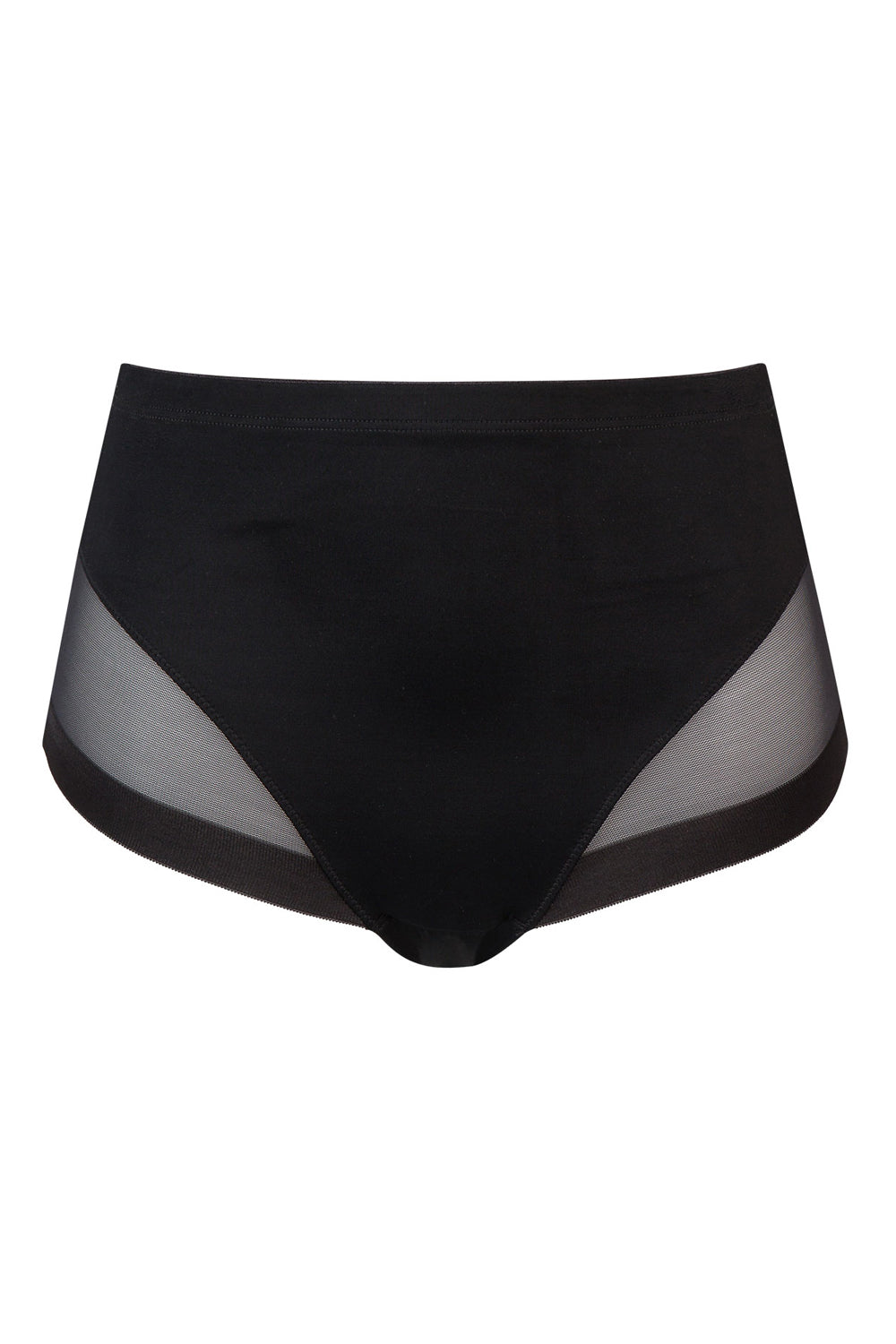Трусики слип с микросеткой D09A1 Genrous noir