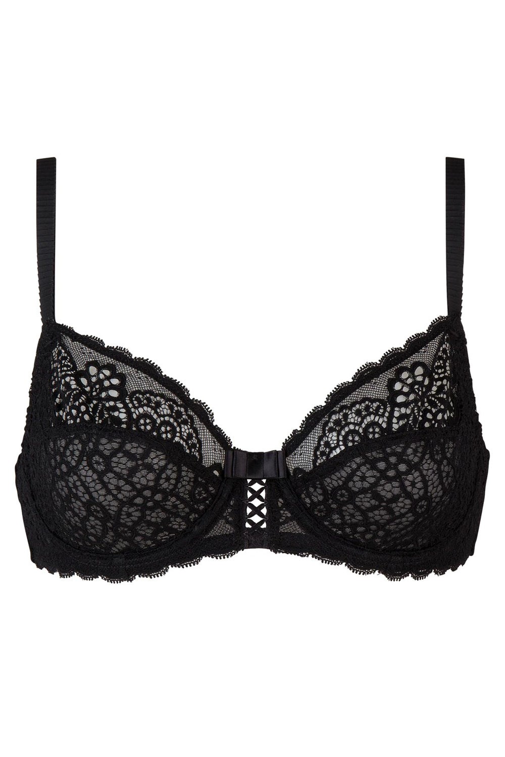 Кружевной бюстгальтер D09A4 Sublim noir
