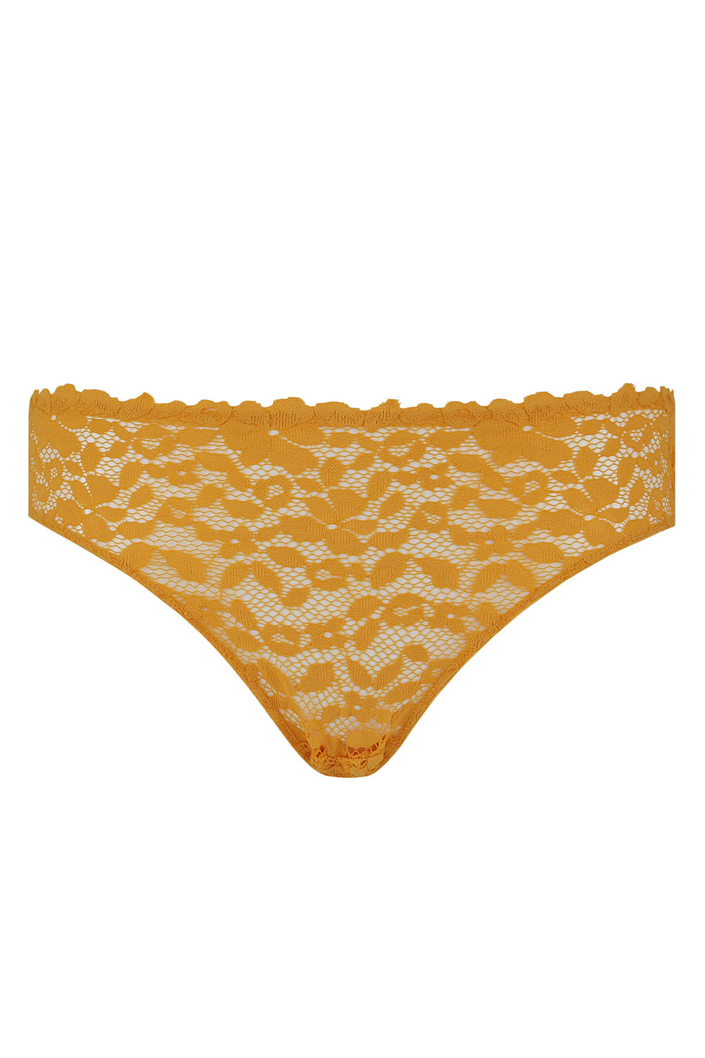 Трусики слип D09VE Blooming lace jaune
