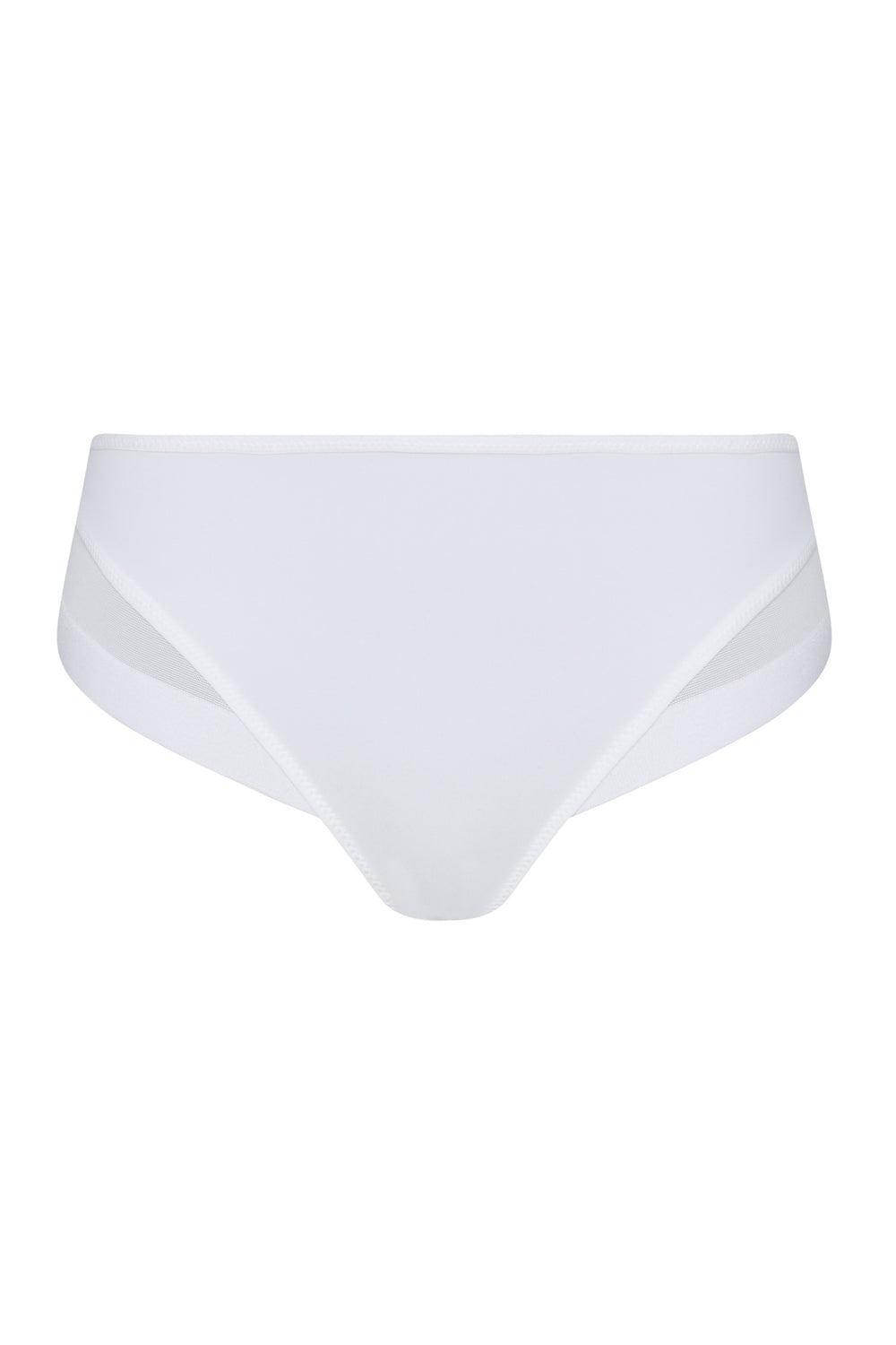 Трусики слип с микросеткой D0A63 Generous blanc