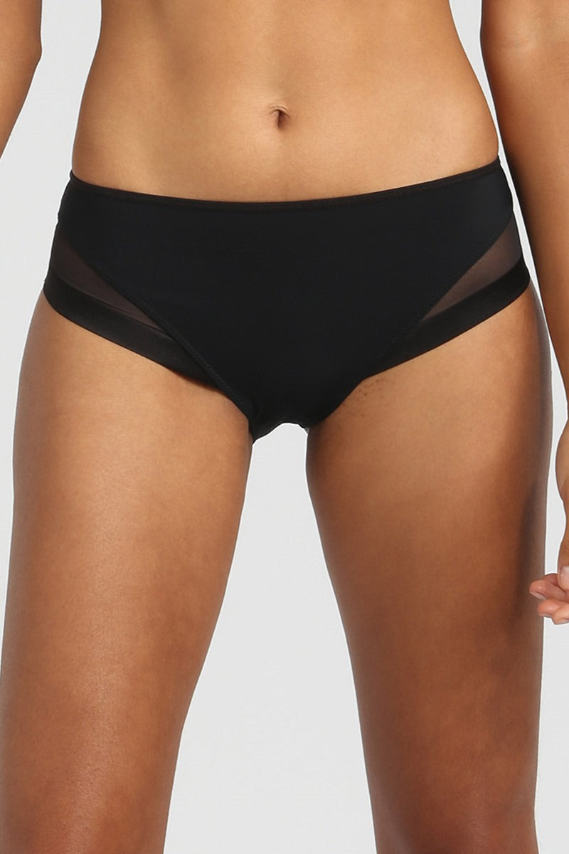 Трусики слип с микросеткой D0A63 Generous noir