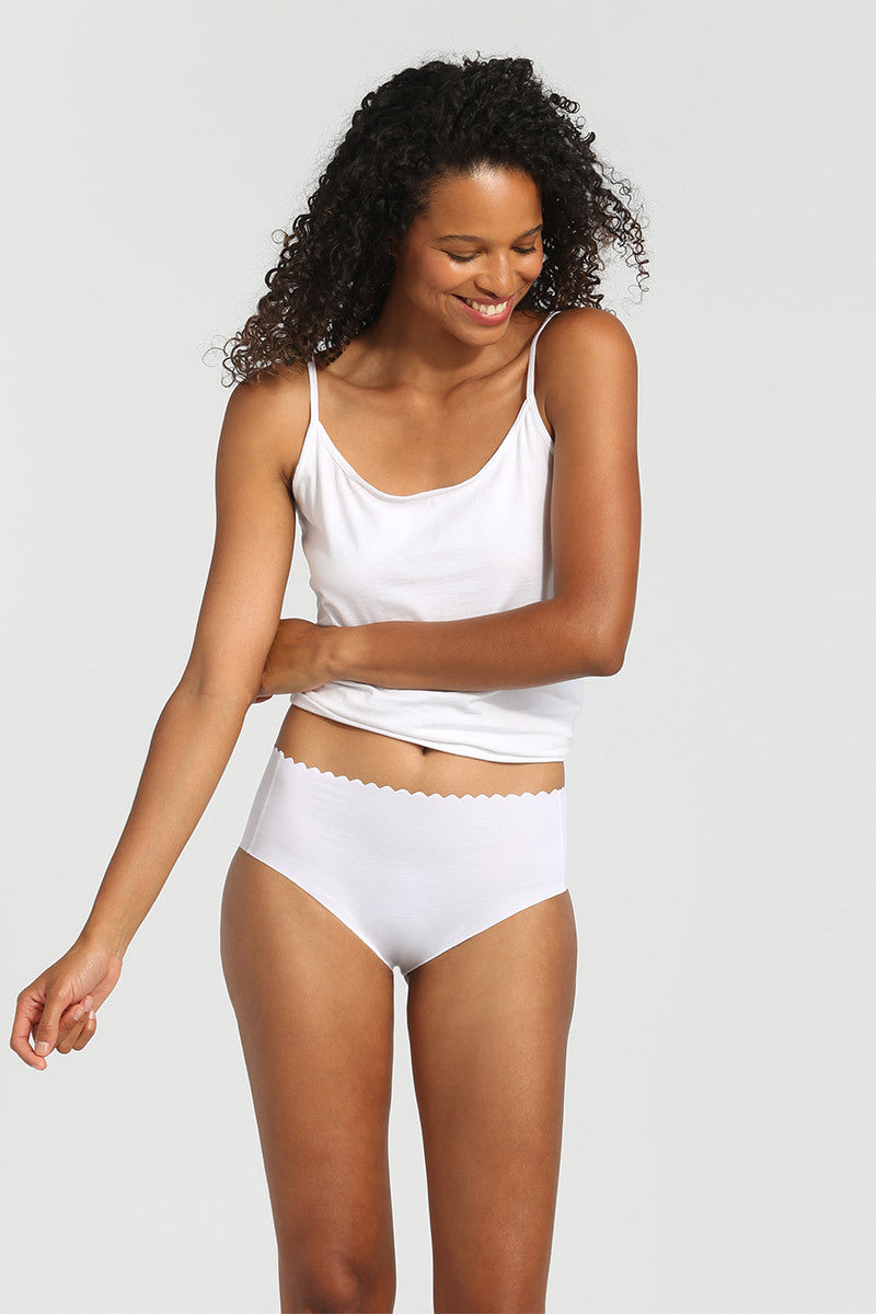 Безшовні трусики сліпи D0A6L Body Touch (2 шт.) Blanc/skin