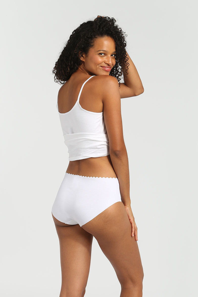 Безшовні трусики сліпи D0A6L Body Touch (2 шт.) Blanc/skin