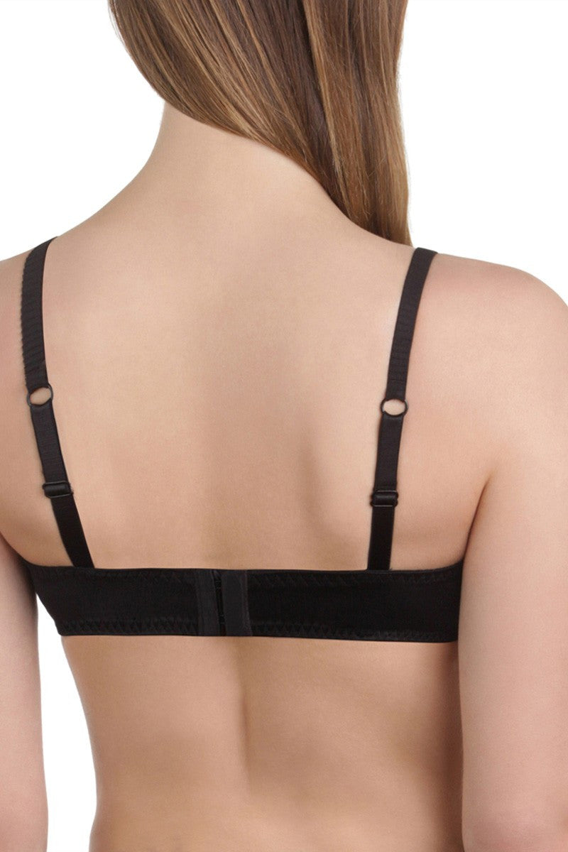 Кружевной мягкий бюстгальтер на косточках D03ZR Sublim Dentelle black