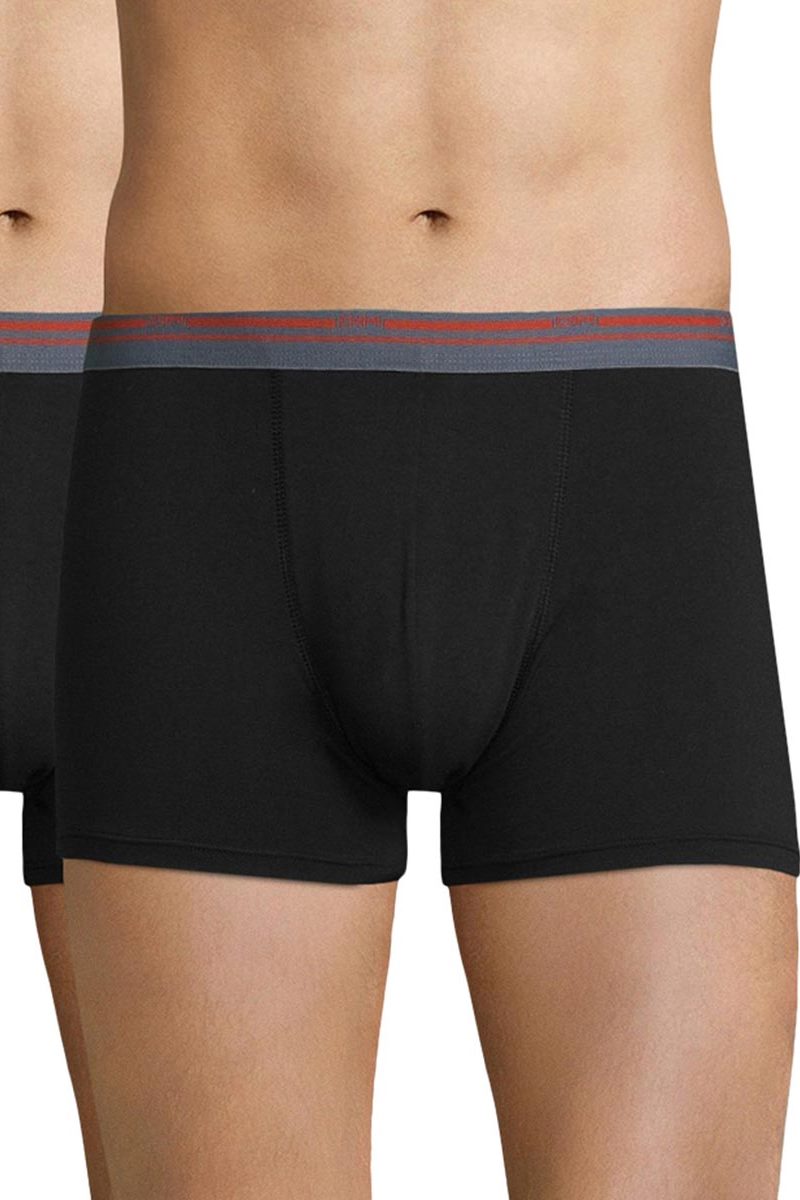 Мужские трусы шорты D06XP Daily Colors black (2 шт.)