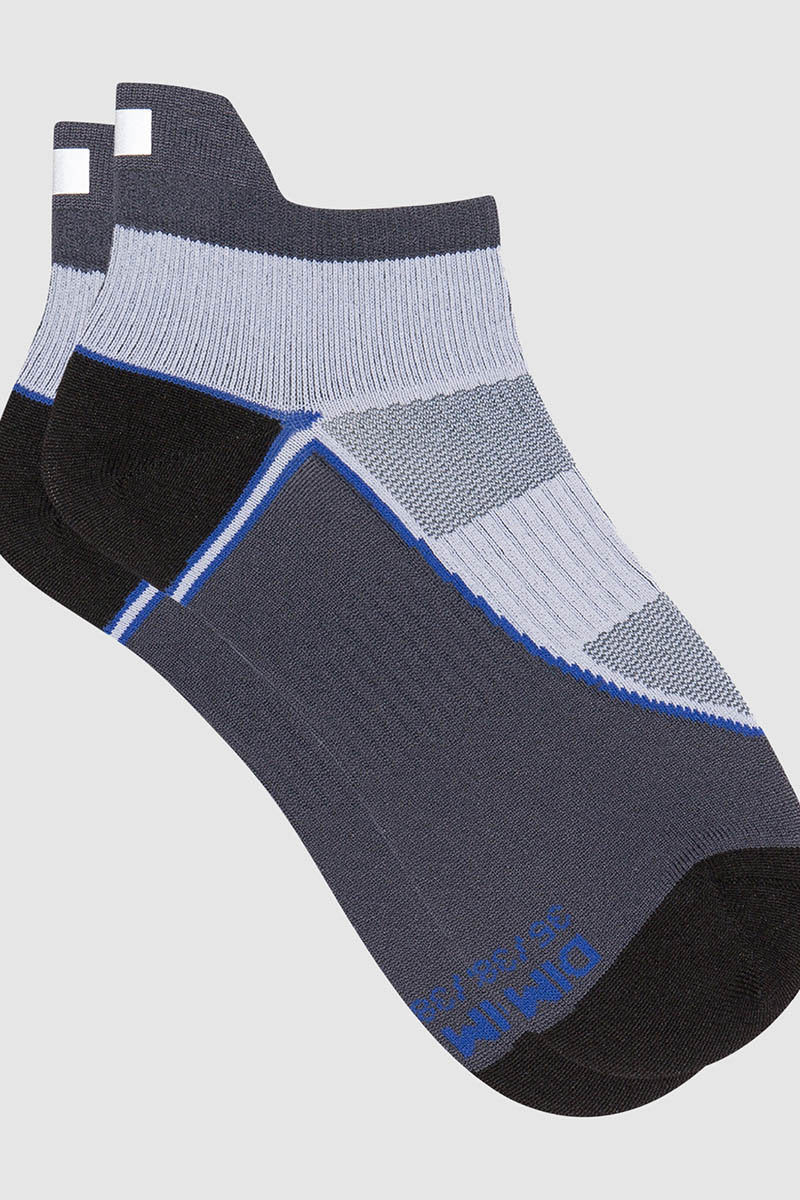 Спортивные низкие носки D06GR (2 пары)