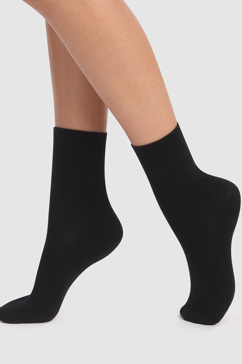 Набор хлопковых носков D07A1 Green (2 шт.)