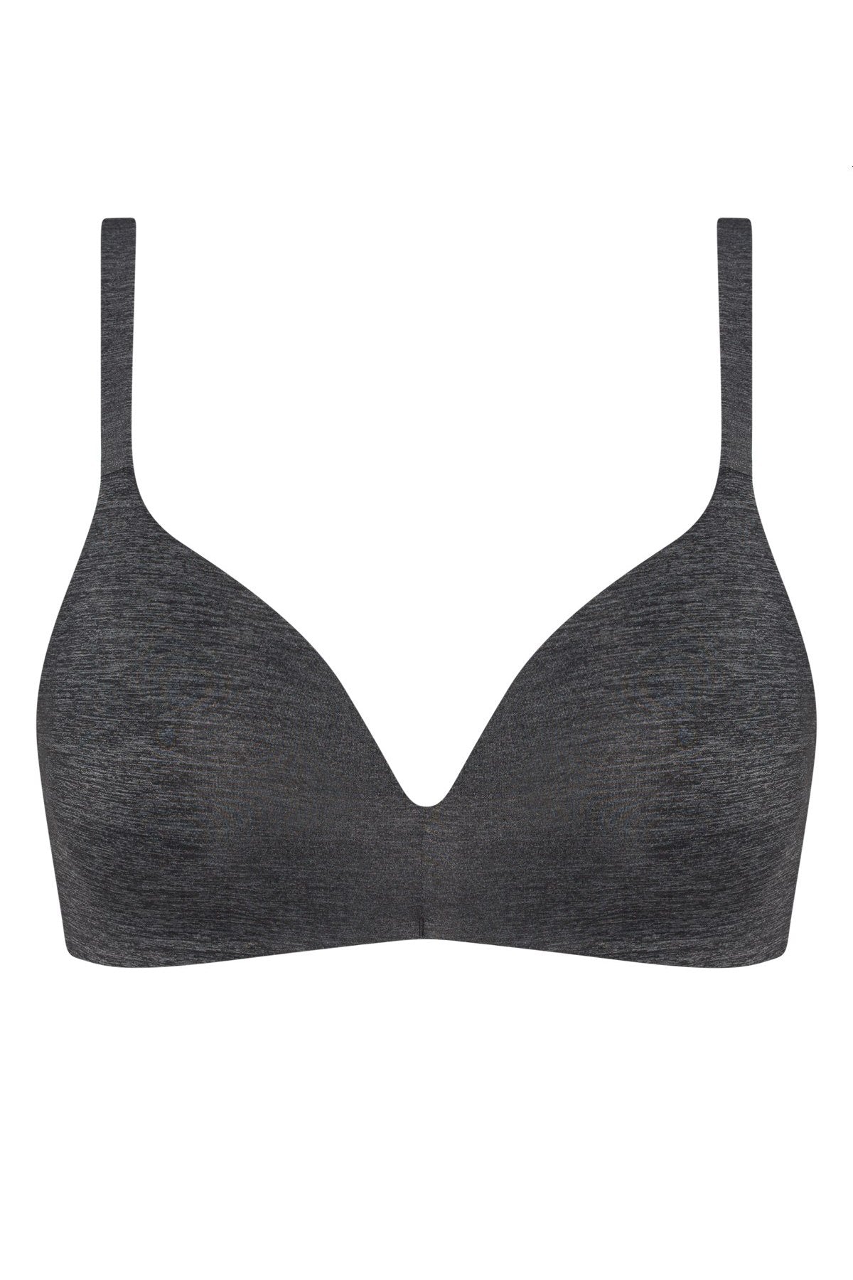 Бесшовный бюстгальтер без косточек D07HD InvisiFree gris argent