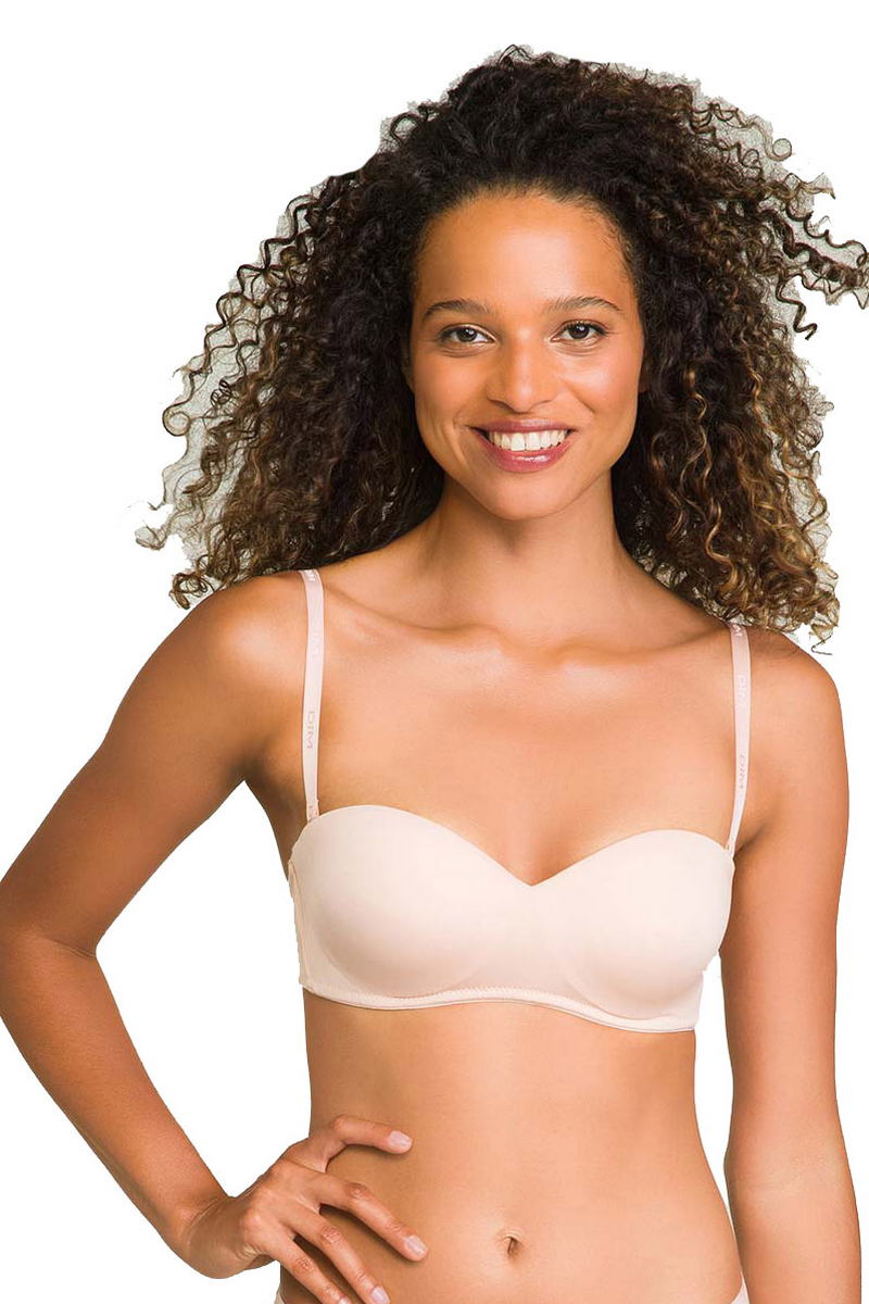 Бесшовный бюстгальтер бандо D07HF InvisiFree skin new