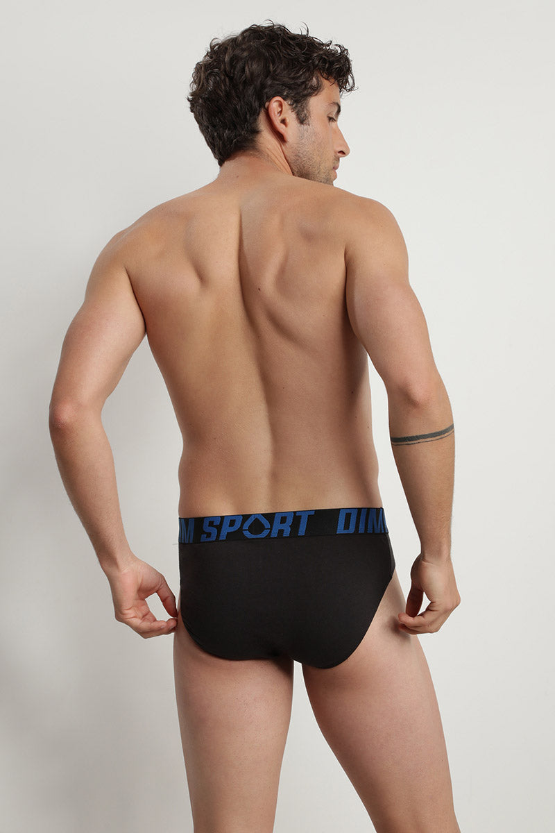 Мужские трусы слип D08EY Sport (3 шт.) noir