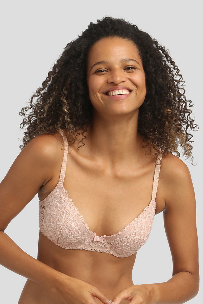 Бюстгальтер с плотными чашками D09A6 Sublim skin rose