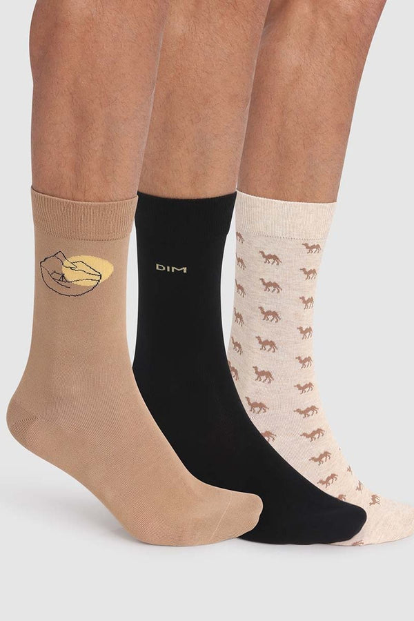 Мужские носки с принтом D09KT (3 пары)