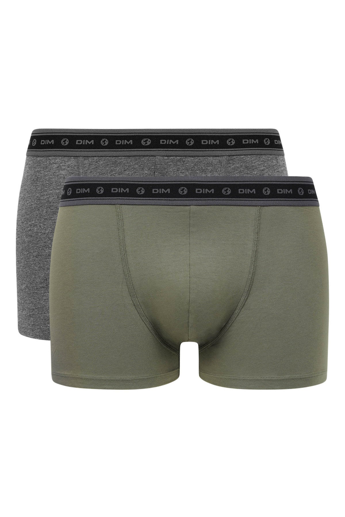 Мужские трусы шорты D0A6C Green (2 шт.) charbon/vert