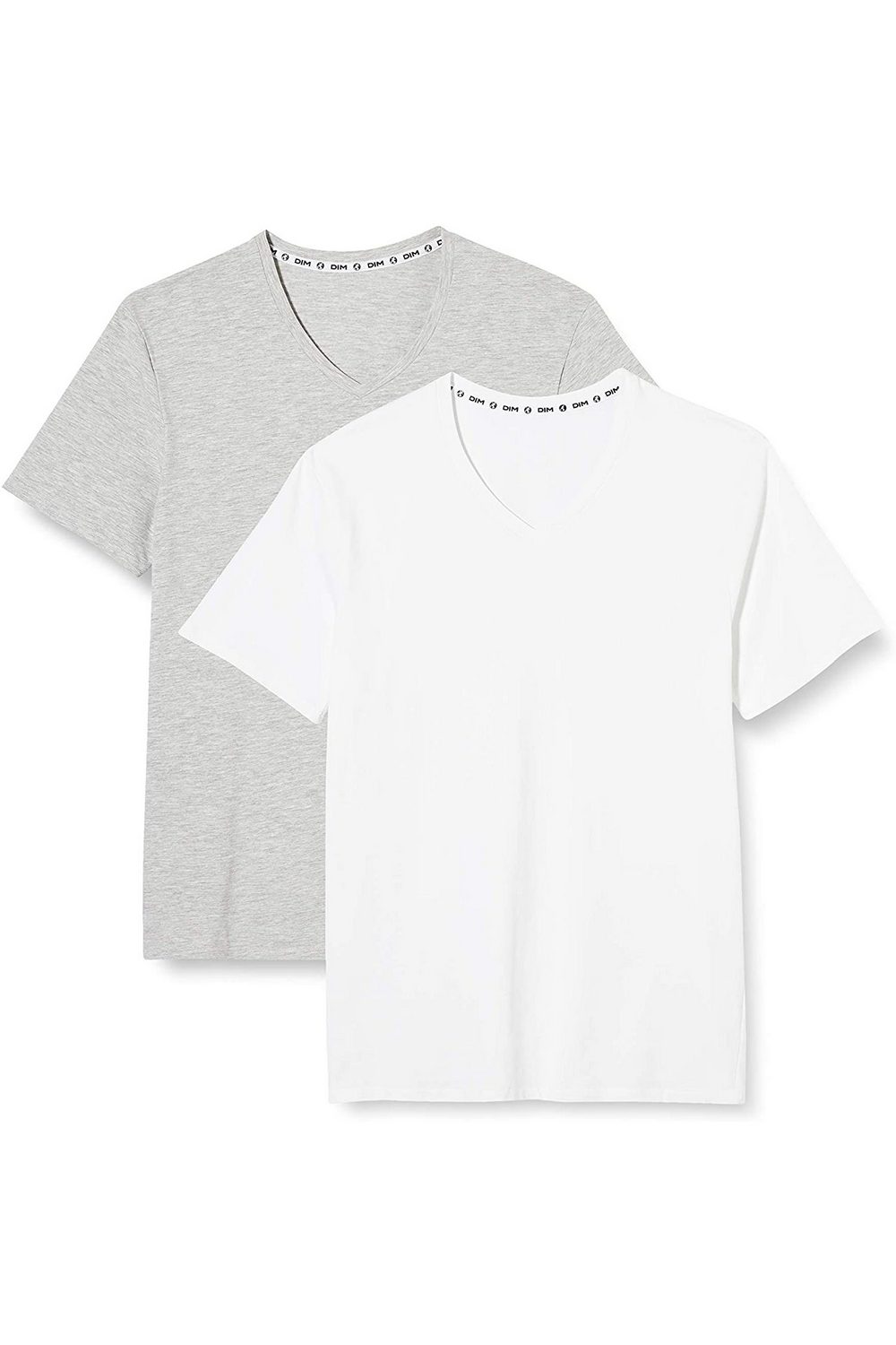 Мужская футболка из органического хлопка D0A6E Green (2 шт.) blanc/gris