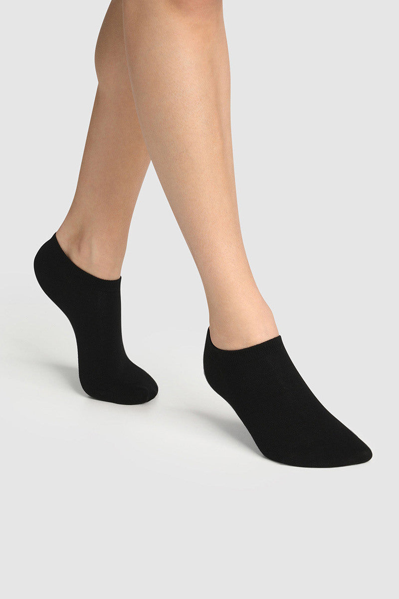 Низкие носки из органического хлопка D0AGK Green (2 шт.)