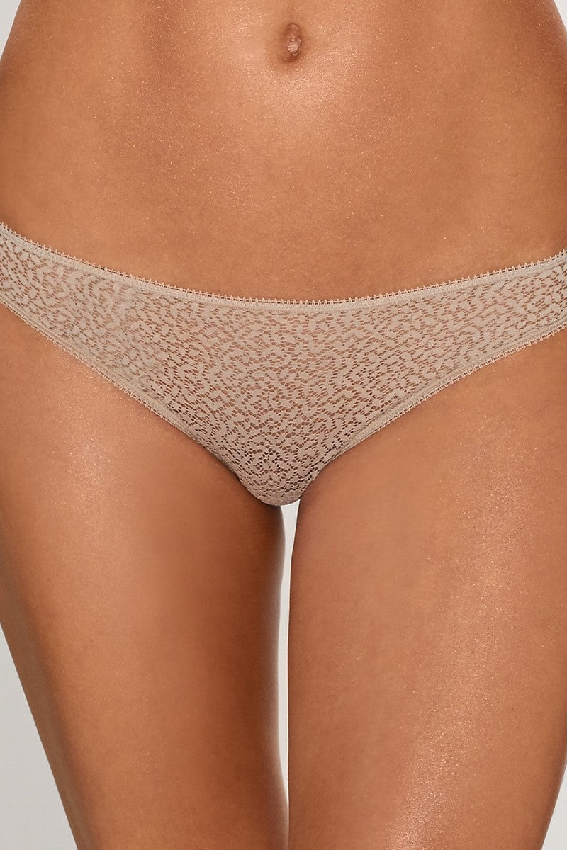 Ажурные трусики стринг DK5013 champagne
