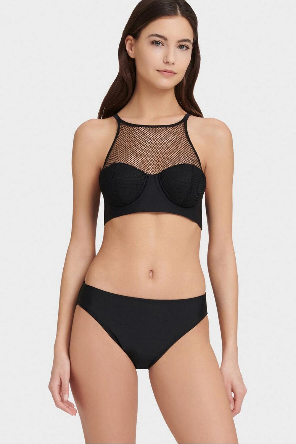 Холтер-бра с плотной чашкой DK4046 black