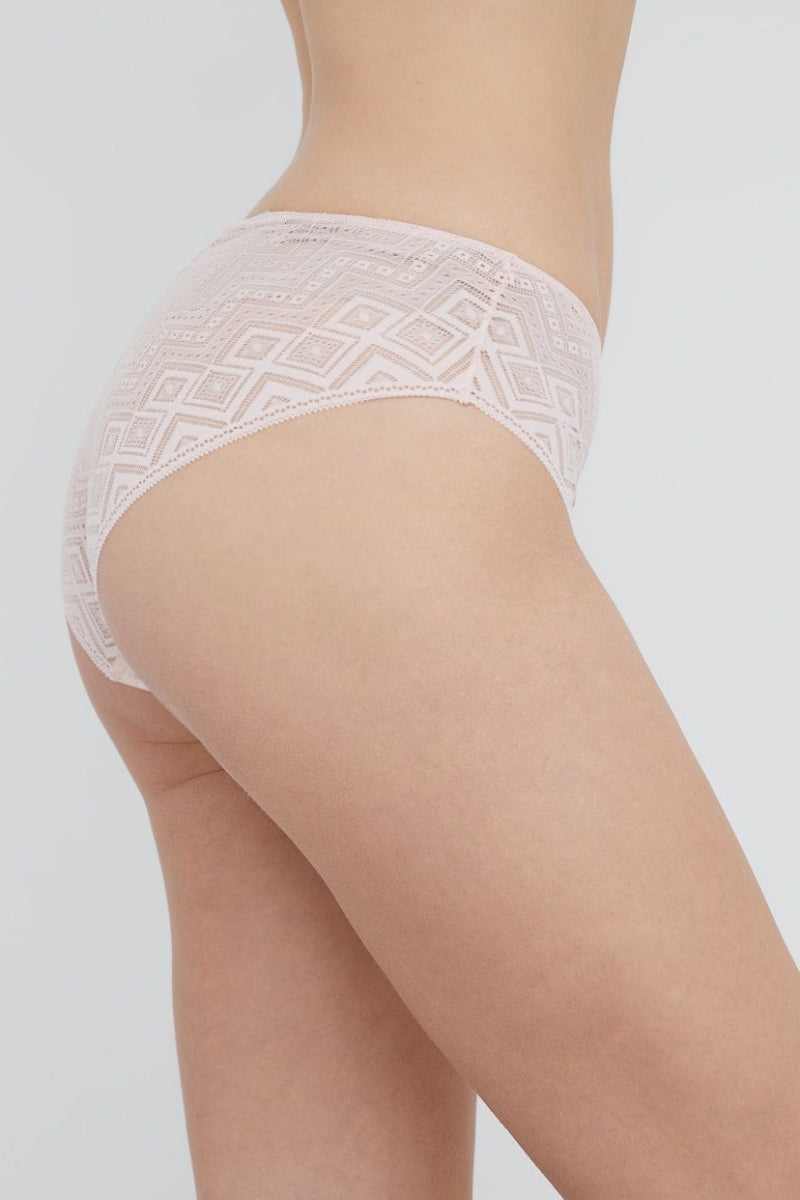 Кружевные трусики слип DK8593 pearl cream
