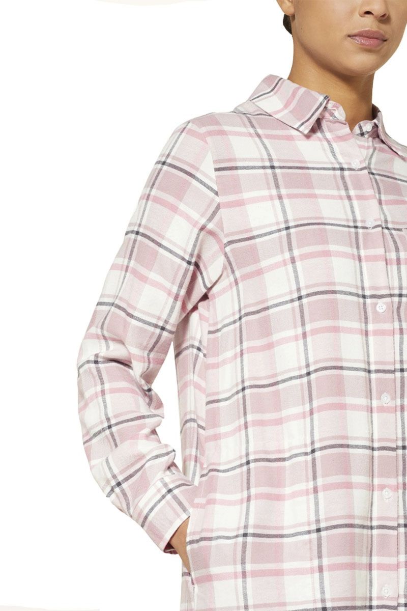 Фланелевая рубашка на пуговицах YI2322669 bellflower