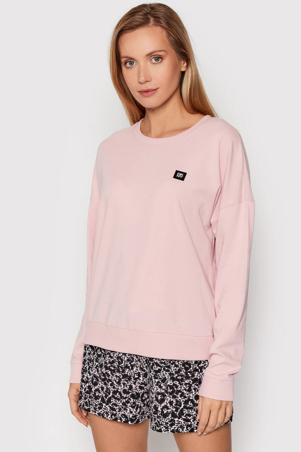 Хлопковая пижама с маской YI3022489 black crest