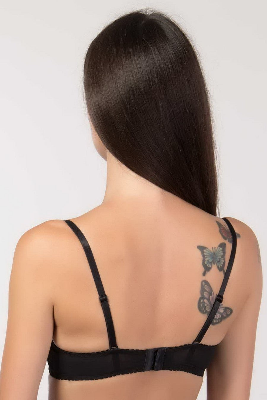 Бюстгальтер балконет push-up 1101/006 black