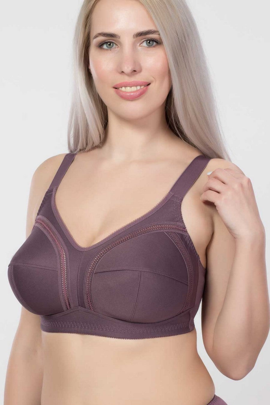 Мягкий бюстгальтер без косточек 1405 cacao