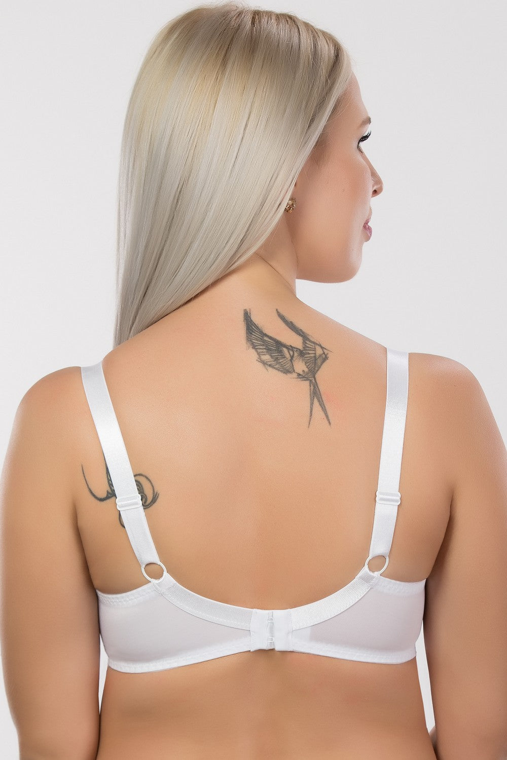 Мягкий бюстгальтер с кружевом 1503/200 white