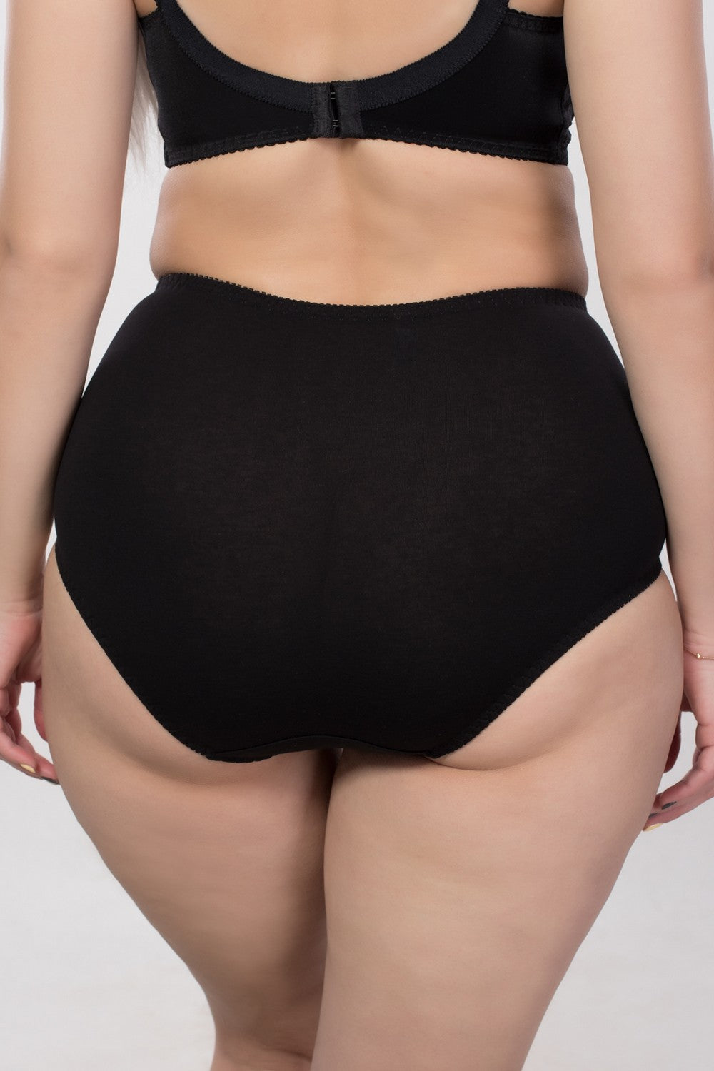 Высокие трусики слип 2505/501 black