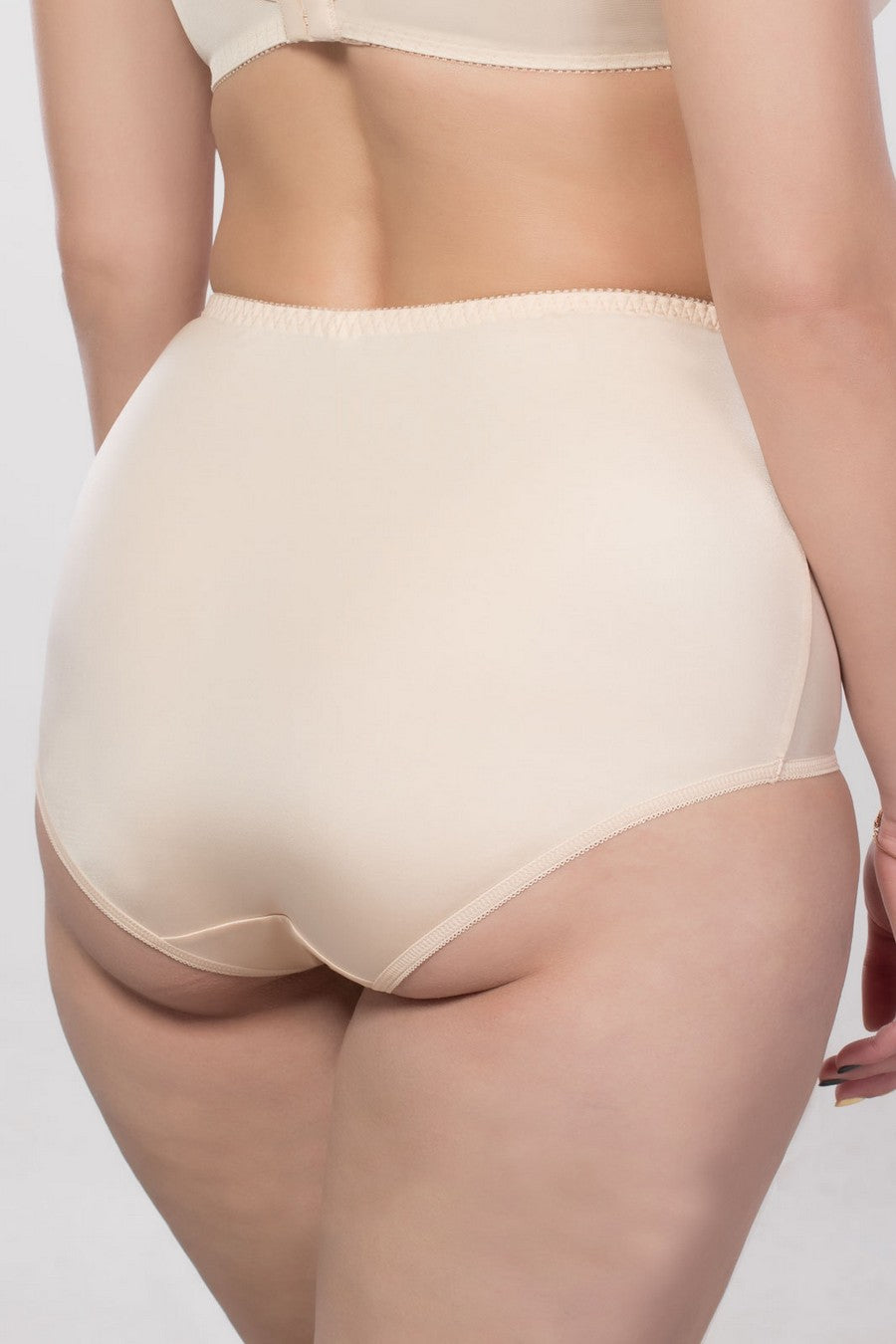 Трусики слип с завышенной талией 3002/400 beige