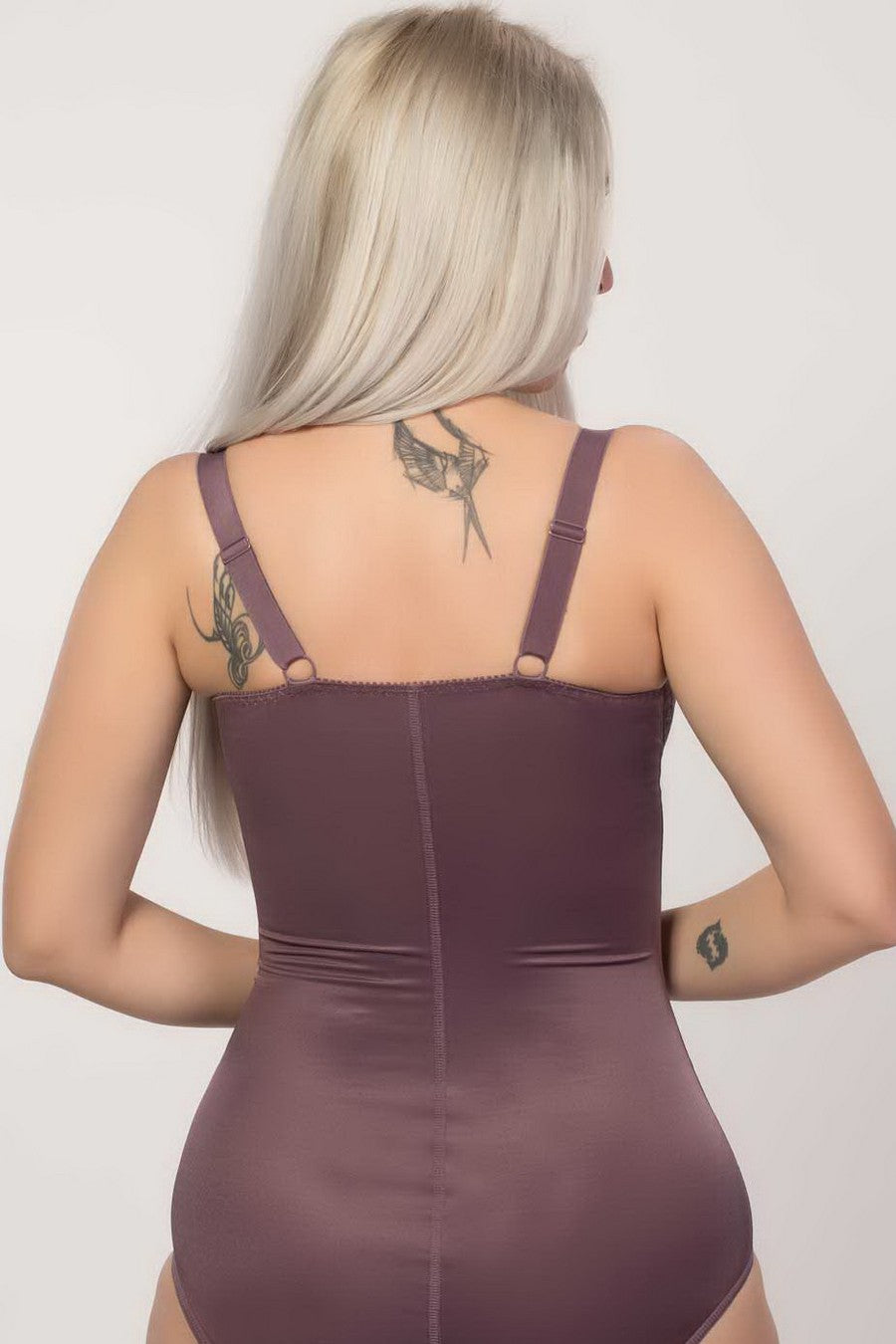 Корректирующая грация с кружевным лифом 80/200 cacao