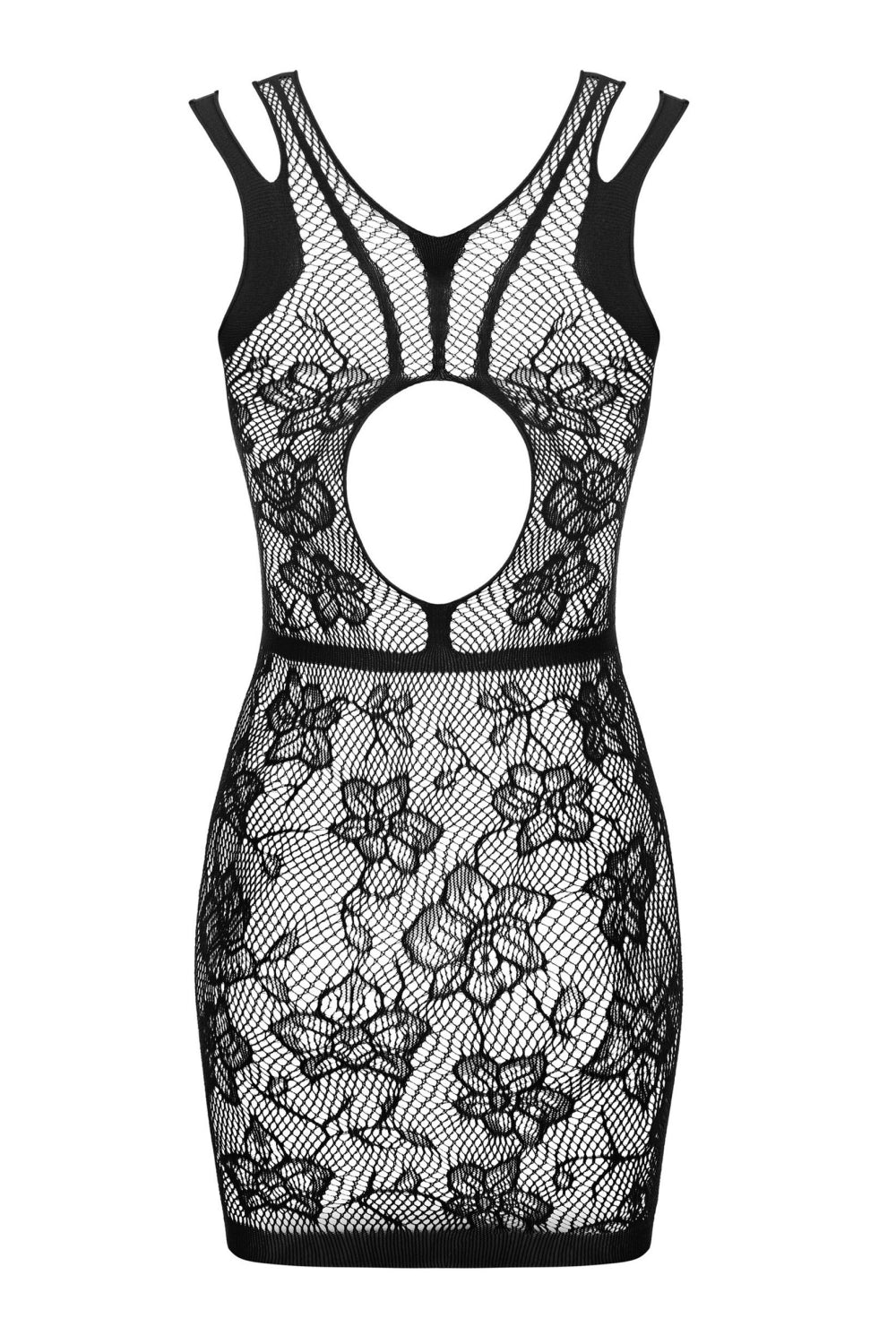 Ажурное платье-сетка D239