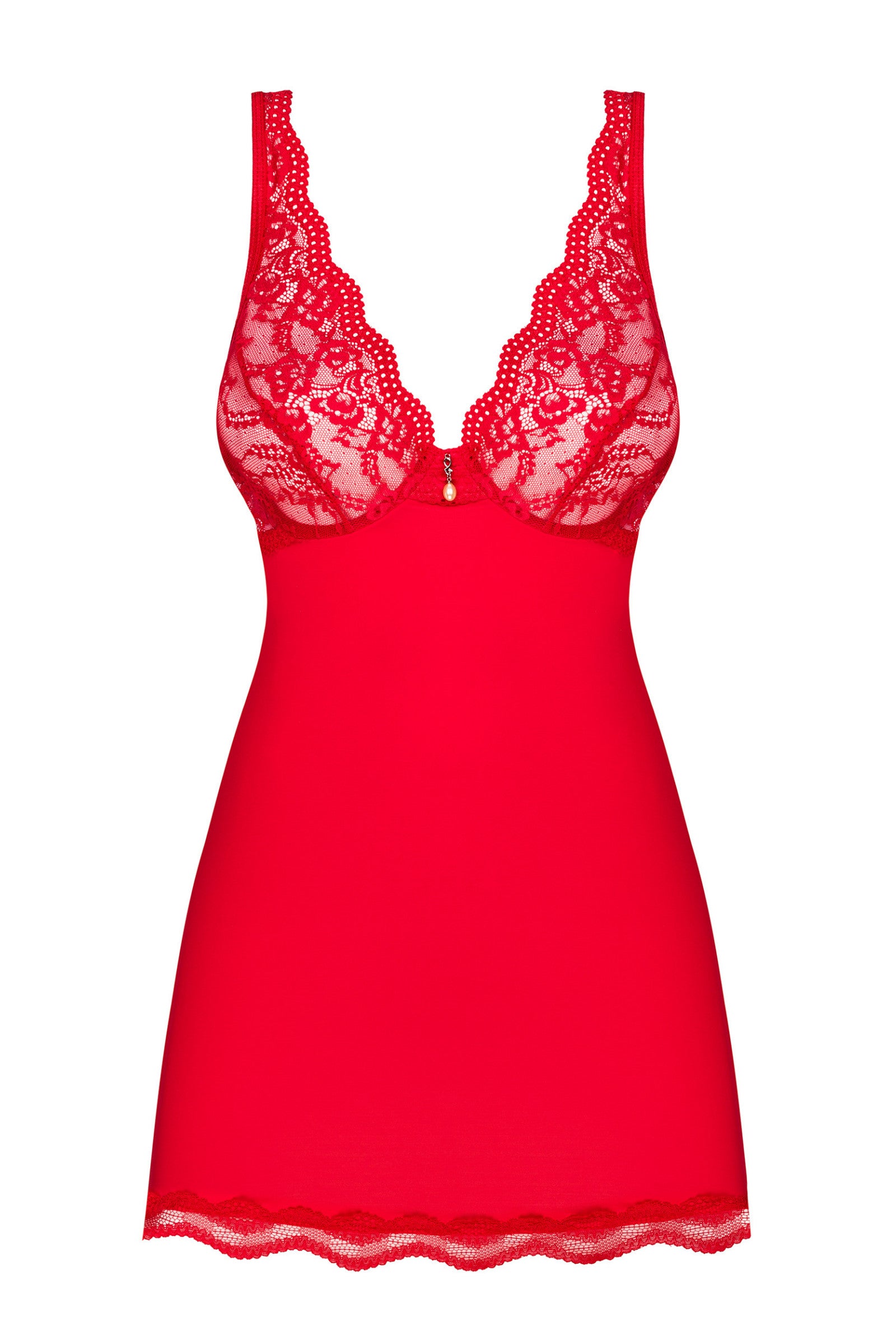 Бебидолл с кружевным лифом Luvae red