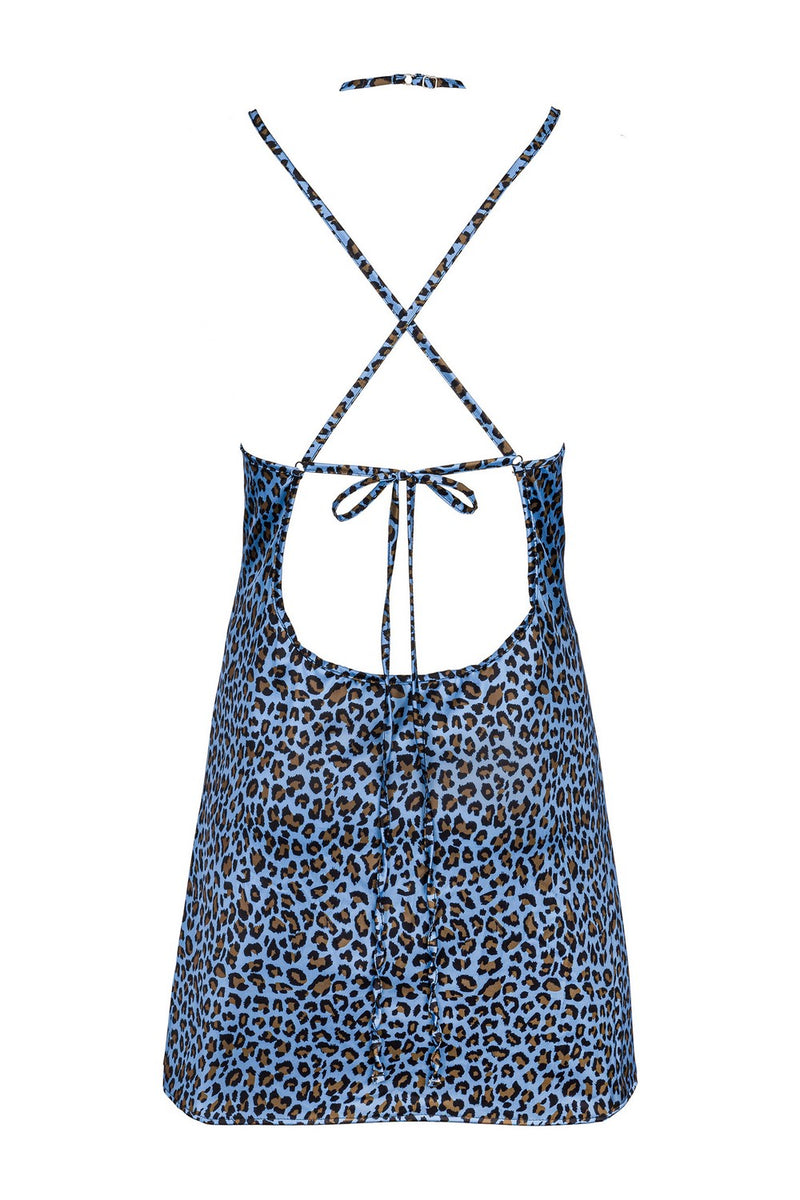 Сорочка с леопардовым принтом Nadines blue