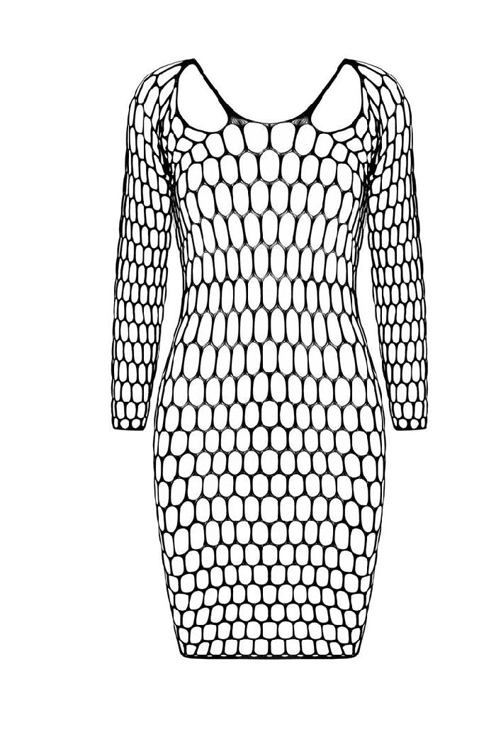 Платье-сетка BS093 black