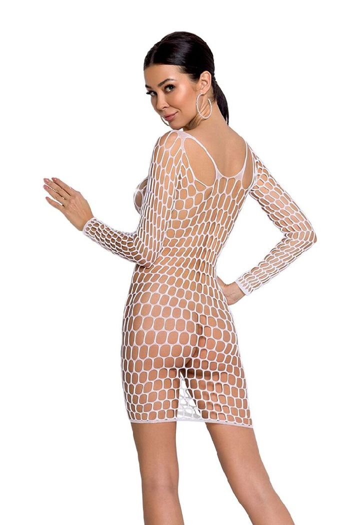 Платье-сетка BS093 white