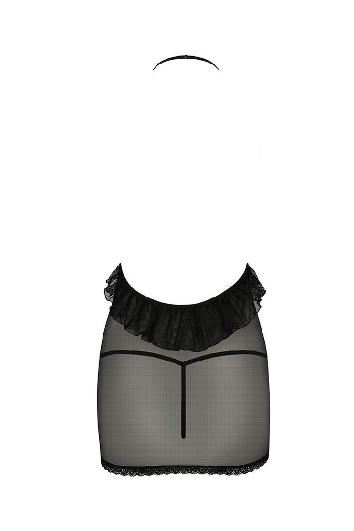 Эротическая сорочка из микросетки Erza